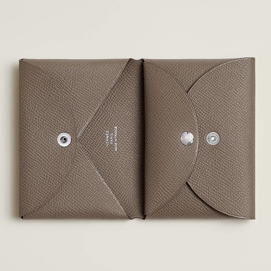 Hermes Calvi Compact Card Holder