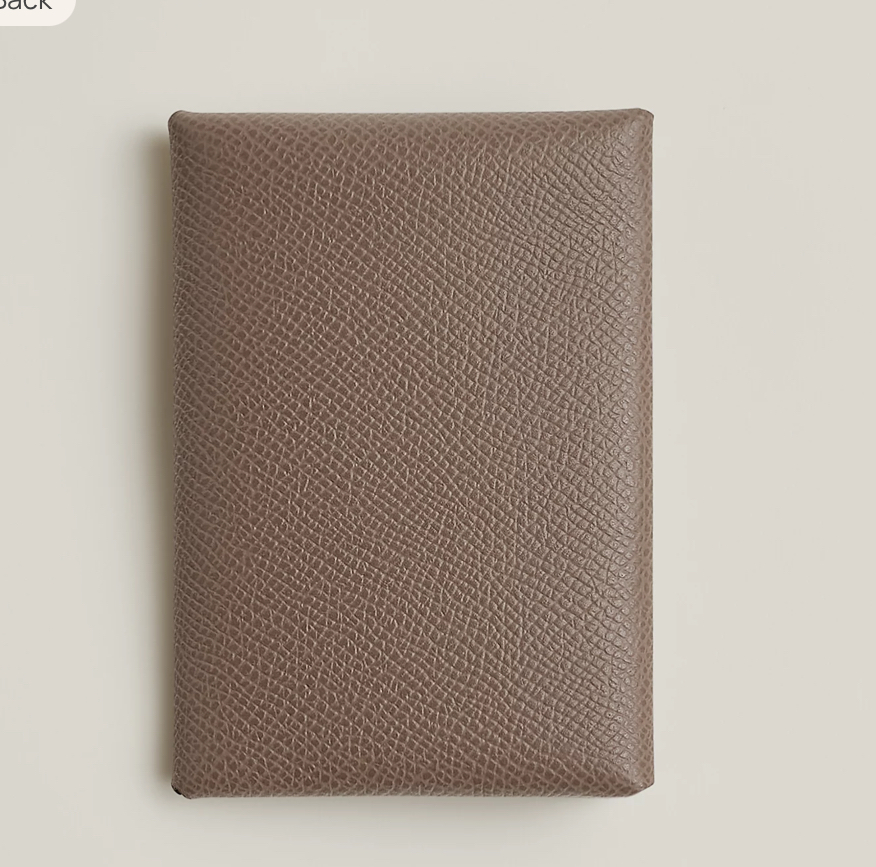 Hermes Calvi Compact Card Holder