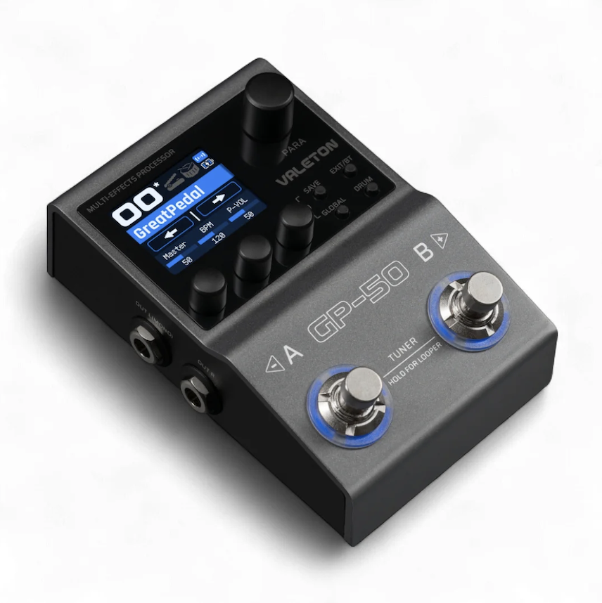 Valeton Valeton GP-50 迷你旗艦 數位綜合效果器 錄音介面 鼓機 第 3 張圖片｜三峽鼓 / 打擊