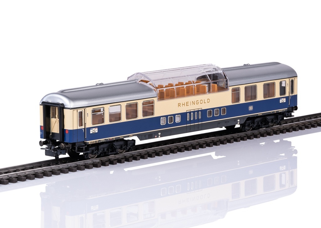 預購優惠 Marklin 40852 HO規 TEE Rheingold "Tin-Plate" Car Set 金萊茵 鐵皮車廂.4輛