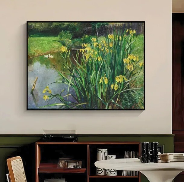 油畫- 鄉間風情