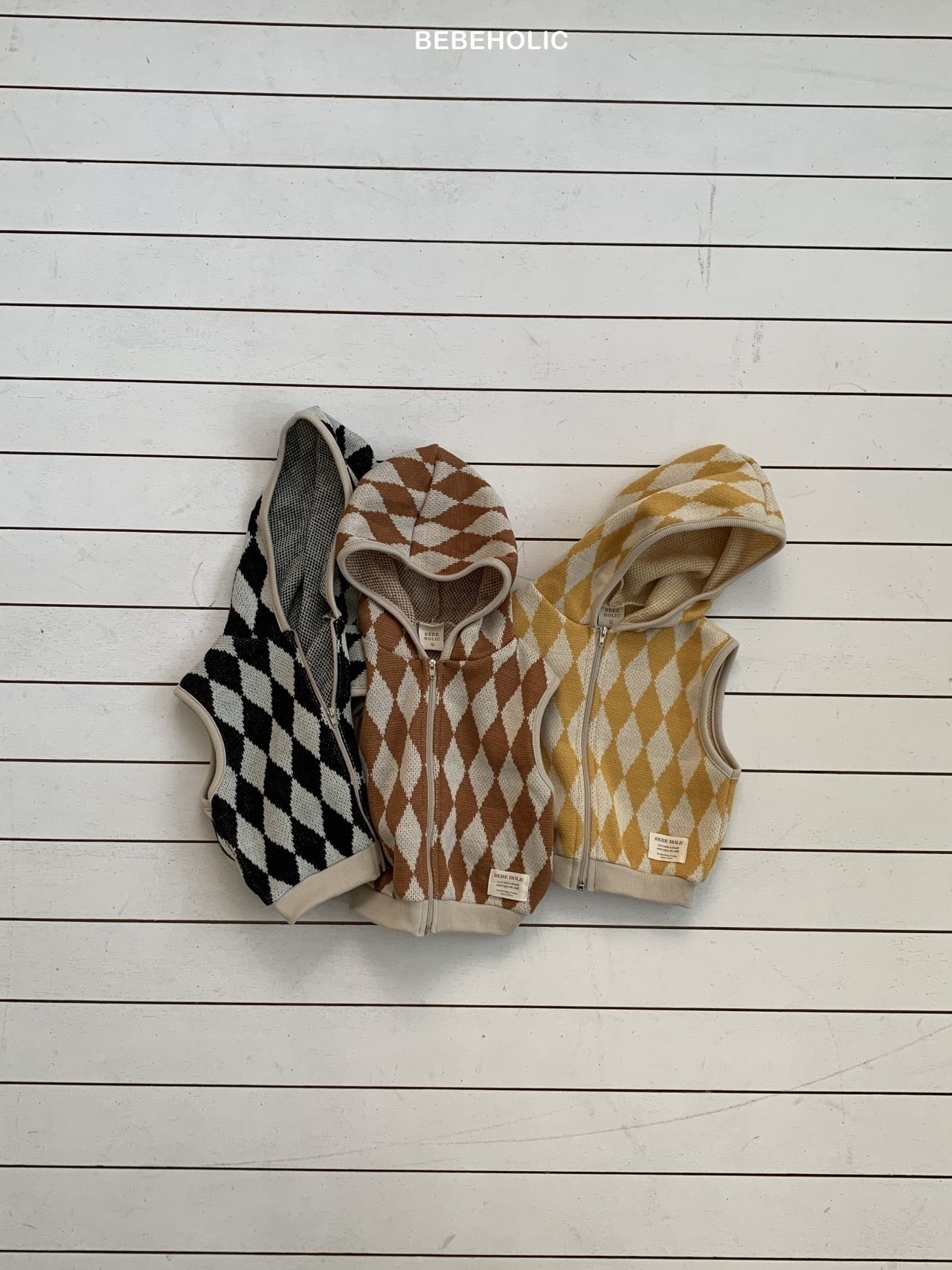 Bebe Holic Dia Hooded Vest