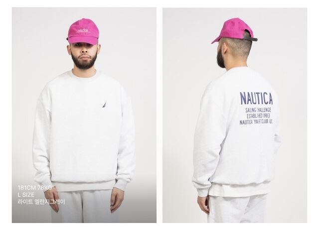 韓國 Nautica Sailing Yacht Club Sweatshirt [422]