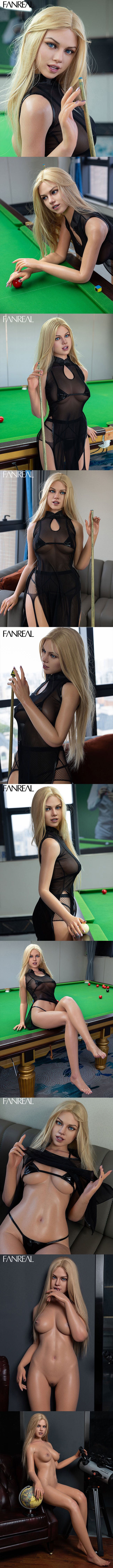 FANREAL 170cm D胸 Maria 深膚 擬真矽膠娃娃 凡瑞 silicone sex doll