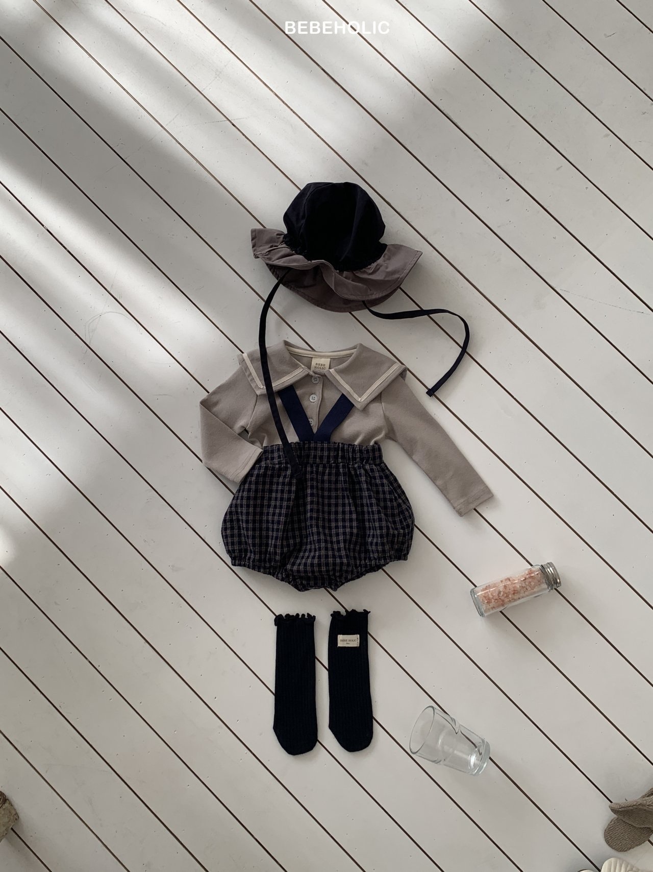 Bebe Holic Temu Check Bloomers