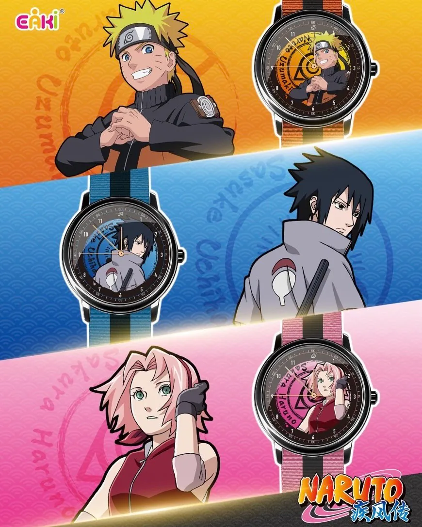 火影忍者 疾風傳 忍者 鳴人 佐助 手錶 盲盒