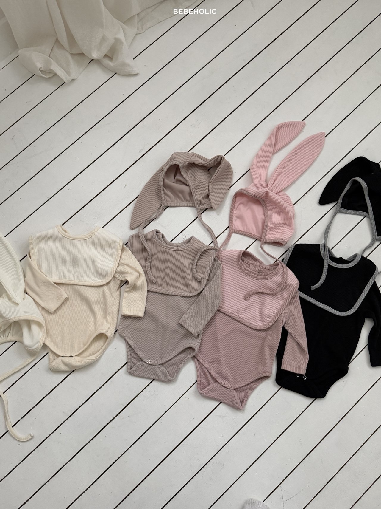 Bebe Holic Sugar Ribbed Set