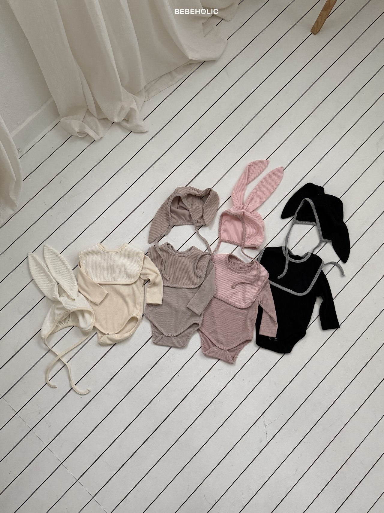 Bebe Holic Sugar Ribbed Set