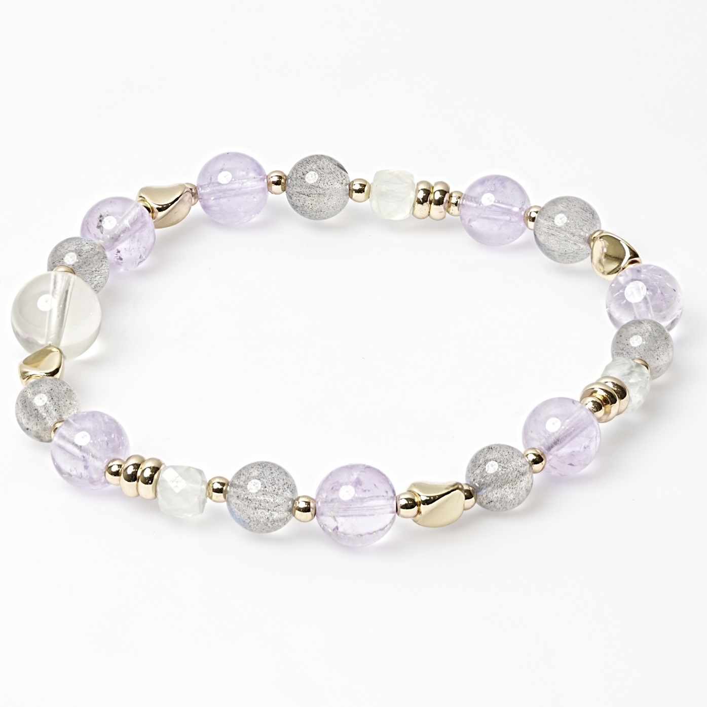 倒吊人之年｜智慧、心境轉換、平靜｜葡萄石·黃水晶·紫水晶·拉長石