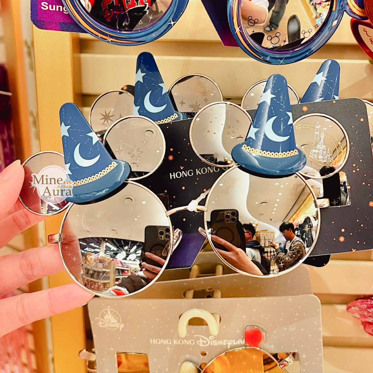 魔法師 米奇 Mickey 主題系列 立體耳朵 造型 太陽眼鏡 墨鏡 -香港迪士尼樂園