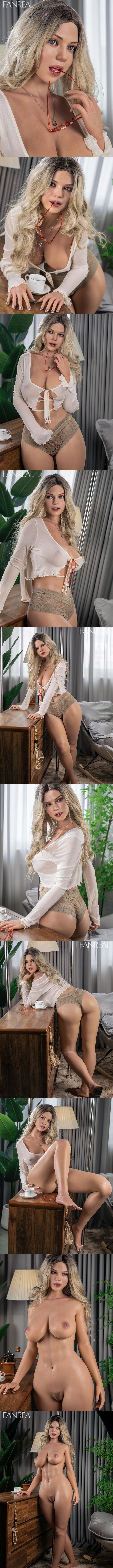 FANREAL 170cm G胸 Carlee 深膚 擬真矽膠娃娃 凡瑞 silicone sex doll