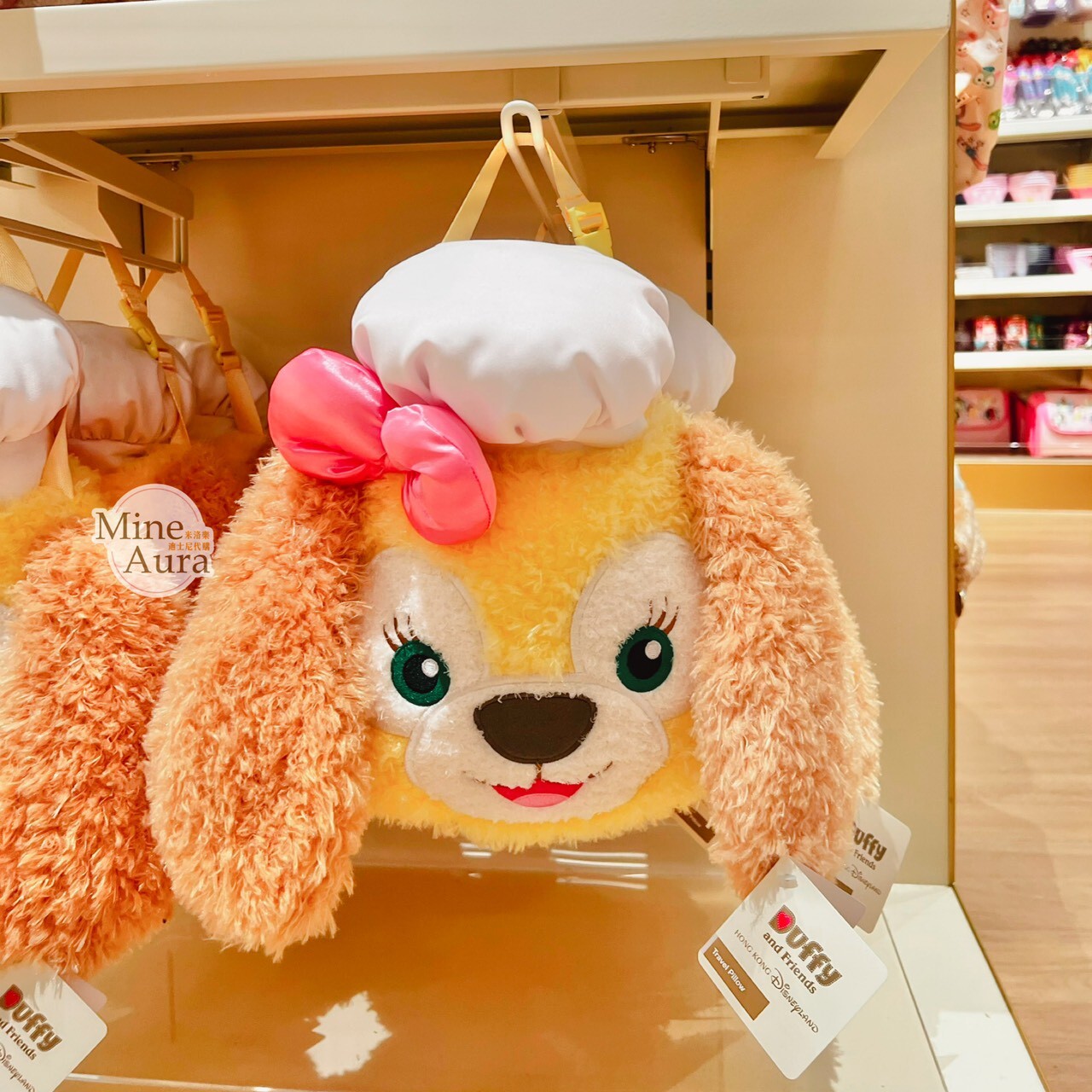 可琦安 餅乾 CookieAnn 雙面設計 頸枕 旅行用品 -香港迪士尼樂園