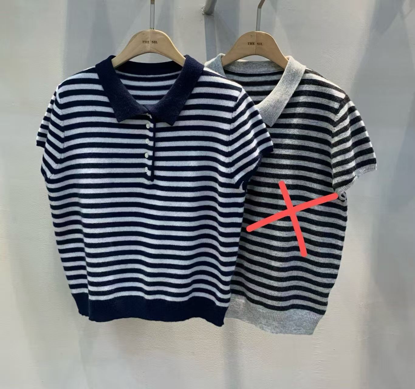 1L5403 Polo領針織上衣 *特價* (優惠碼同充值購物金不適用)