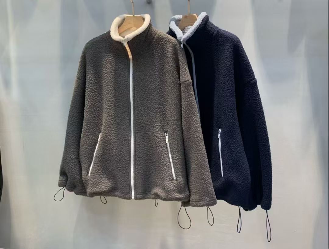 1L5414 羊羔毛立領外套 *特價* (優惠碼同充值購物金不適用)