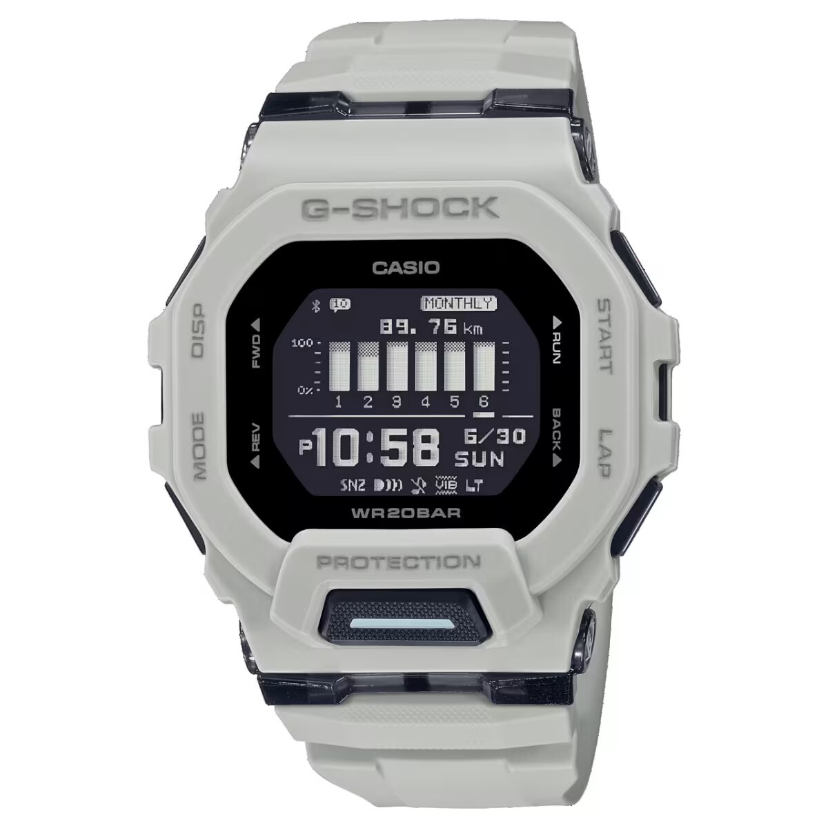 【CASIO 卡西歐】G-SHOCK 展現都市街頭風格 G-SQUAD系列 多功能耐衝擊 電子錶 手錶 GBD-200UU-9