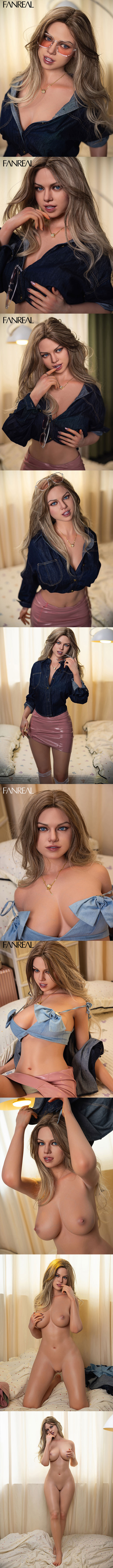 FANREAL 170cm G胸 Maria 深膚 擬真矽膠娃娃 凡瑞 silicone sex doll