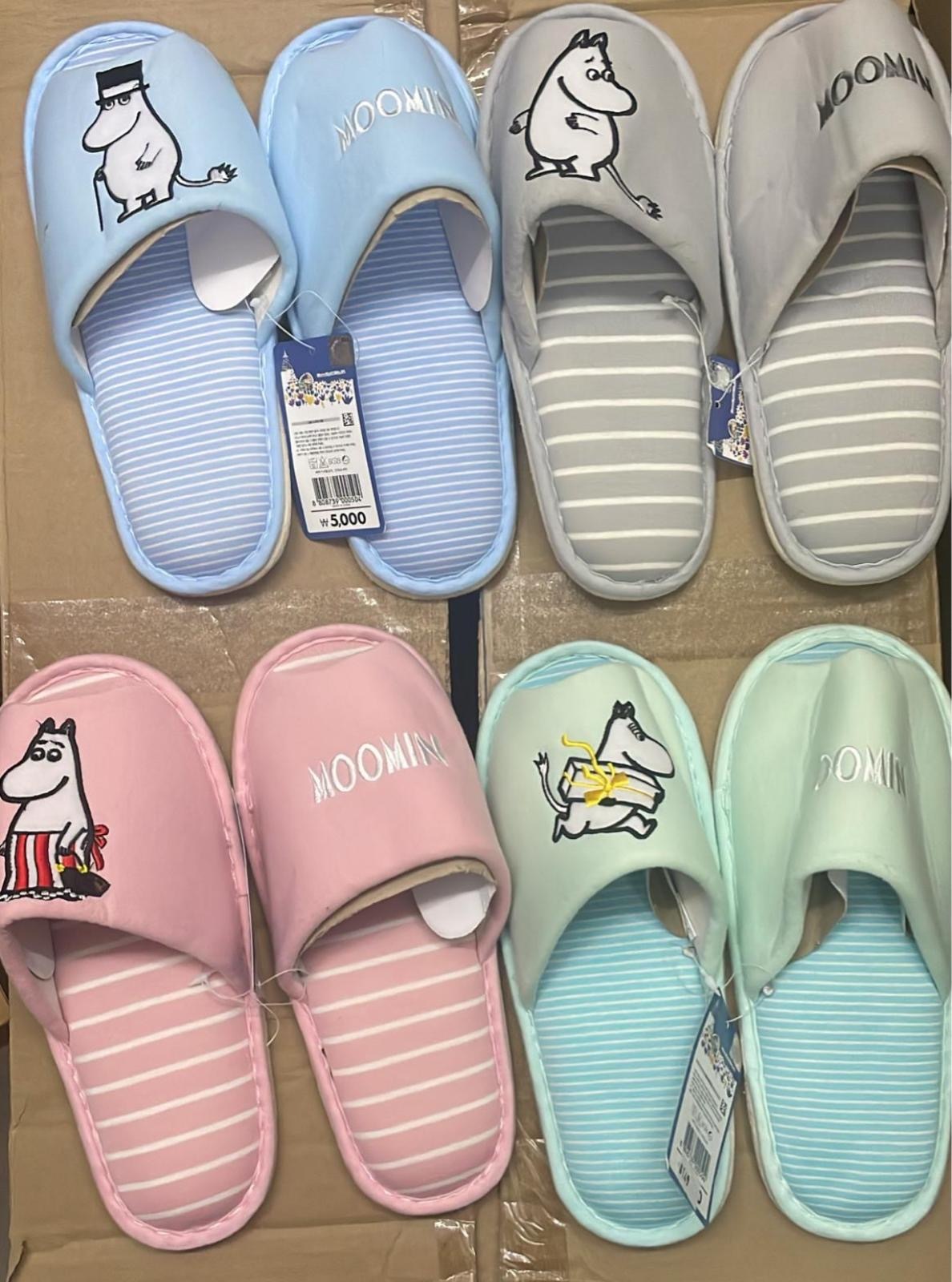 現貨 KA 姆明露趾拖鞋