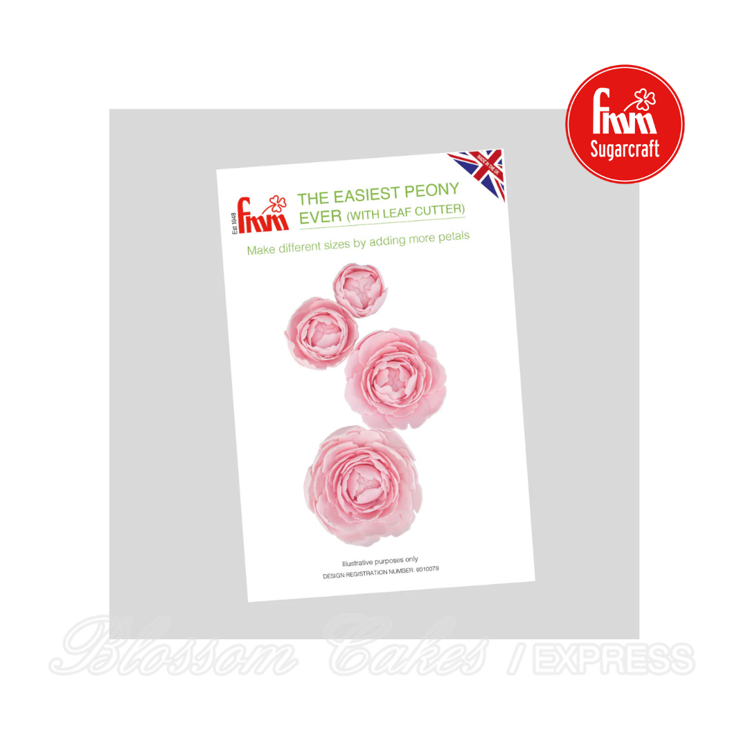 FMM 'The Easiest Peony Ever' Cutter with Leaf Set