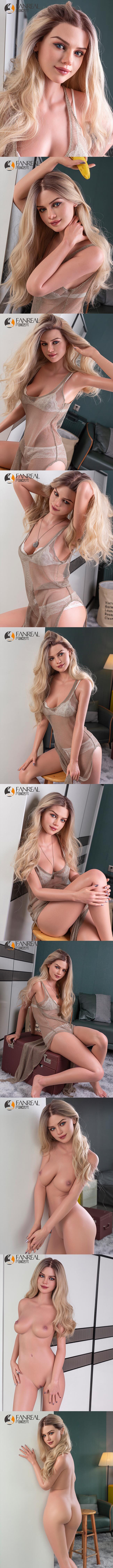 FANREAL 173cm D胸 Maria 深膚 擬真矽膠娃娃 凡瑞 silicone sex doll