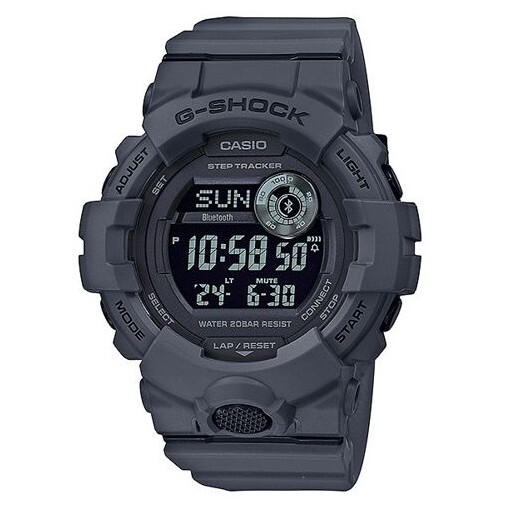 【CASIO 卡西歐】G-SHOCK 展現都市街頭風格 G-SQUAD系列 多功能耐衝擊 電子錶 手錶 GBD-800UC-8