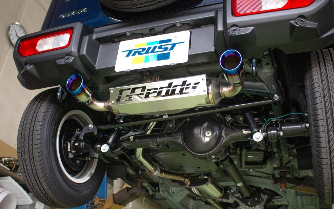 TRUST GReddy Cross G-STYLE 排氣管(鈦尾) SUZUKI JIMNY 五門