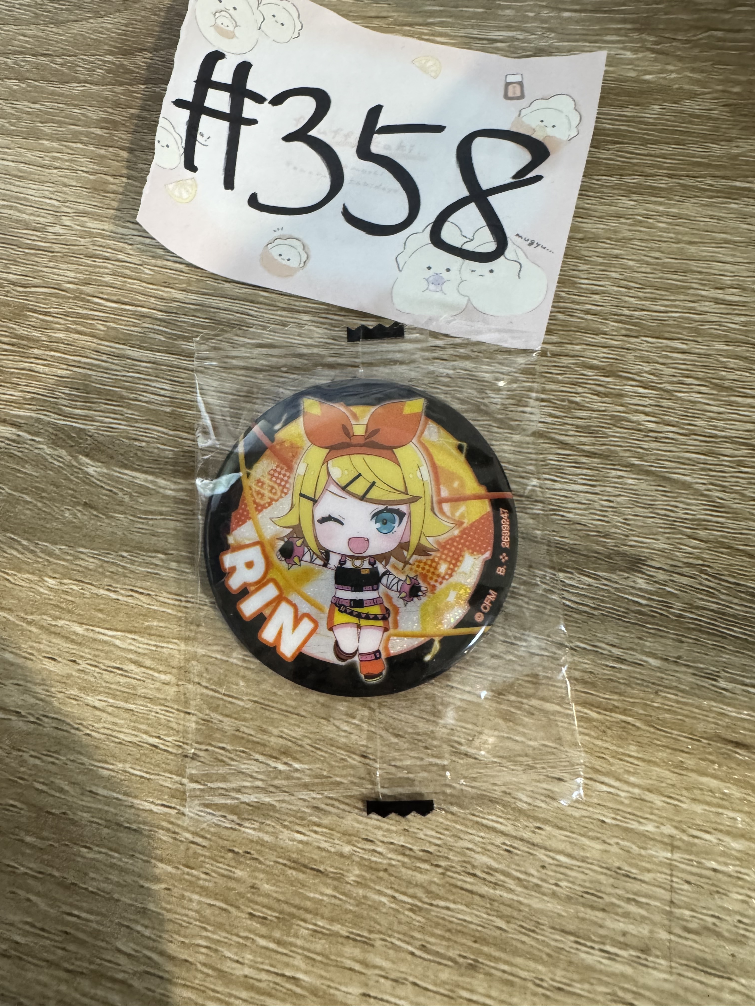 PROJECT SEKAI RIN 襟章#358