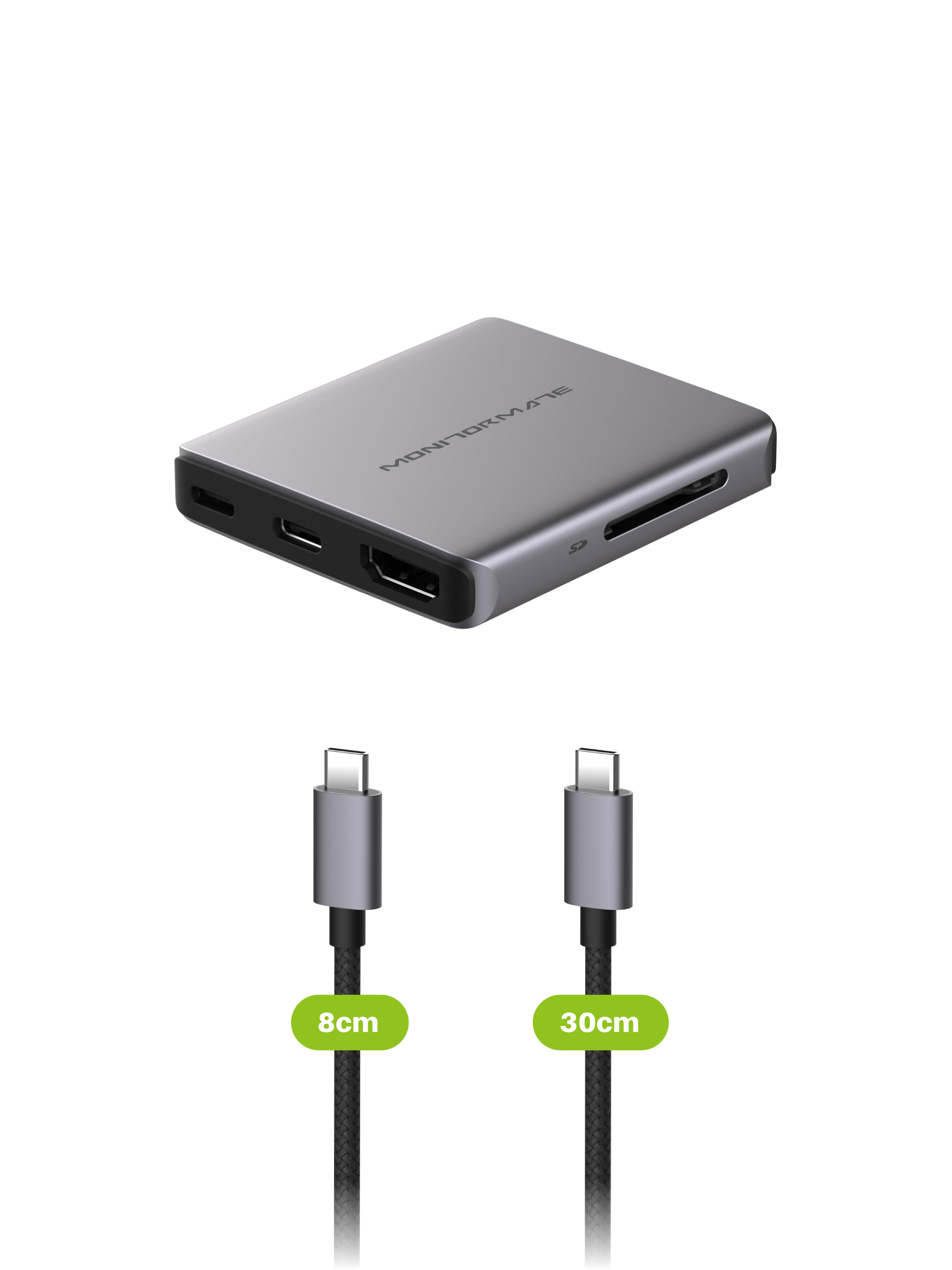 Ci6 USB-C Gen2 六合一小方塊轉接器