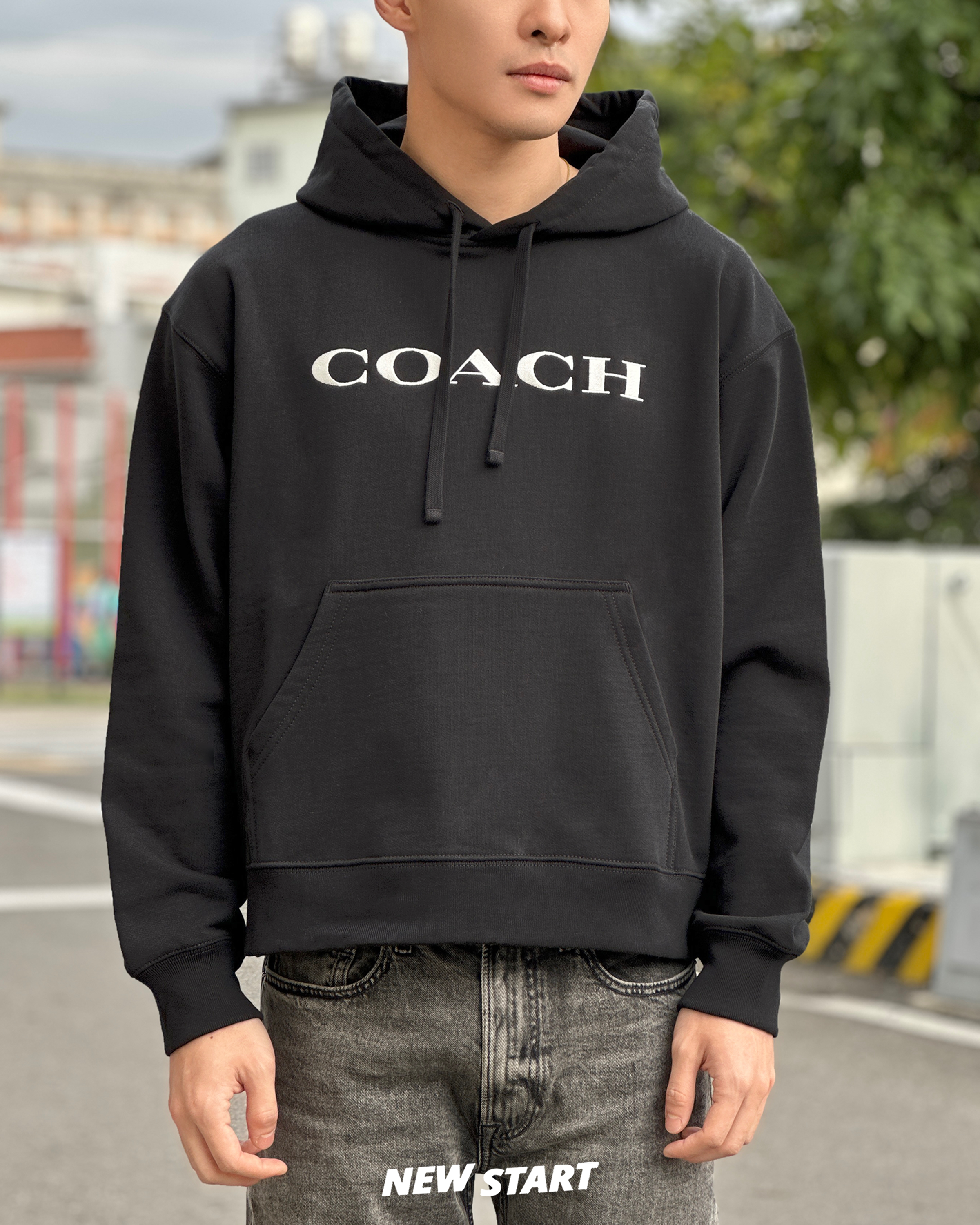 Coach 經典字母 帽T 長袖上衣