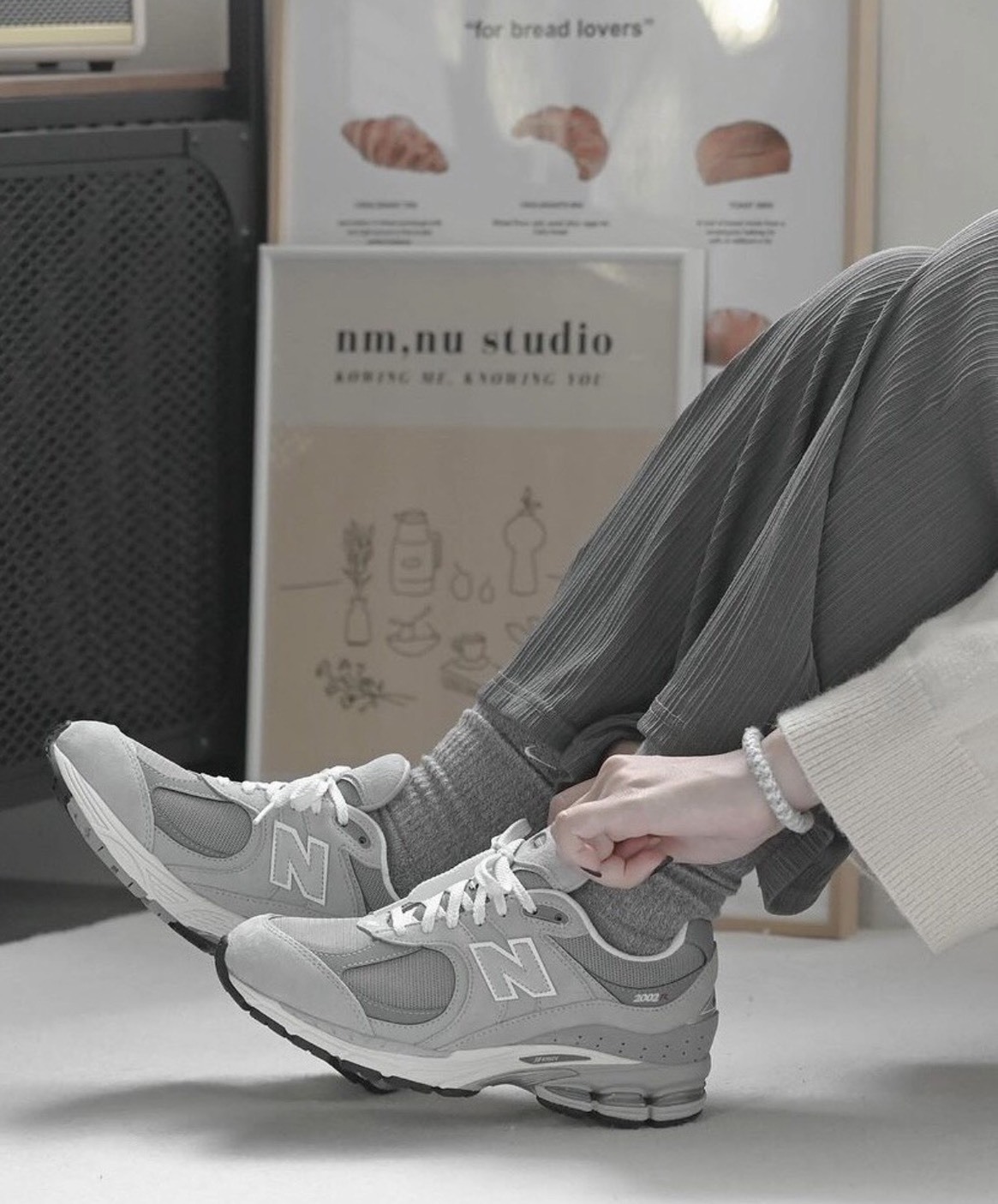 【OWN】New Balance 2002R Gore Tex 防水 麂皮 透氣 運動 慢跑 休閒鞋 不分男女 深藍 元祖灰