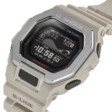 預購款【CASIO 卡西歐】G-SHOCK 多功能耐衝擊 GBX-100智慧型手機連結錶款一起衝浪 電子錶 手錶 GBX-100-8