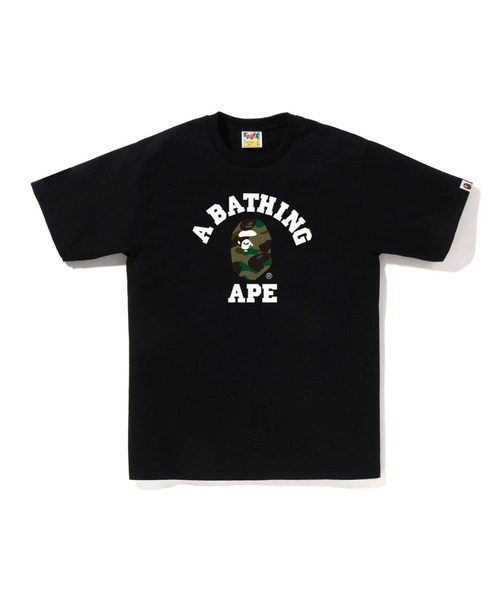 『日本連線中』2025AW A BATHING APE BAPE 1ST CAMO COLLEGE TEE 短T 1L80110011