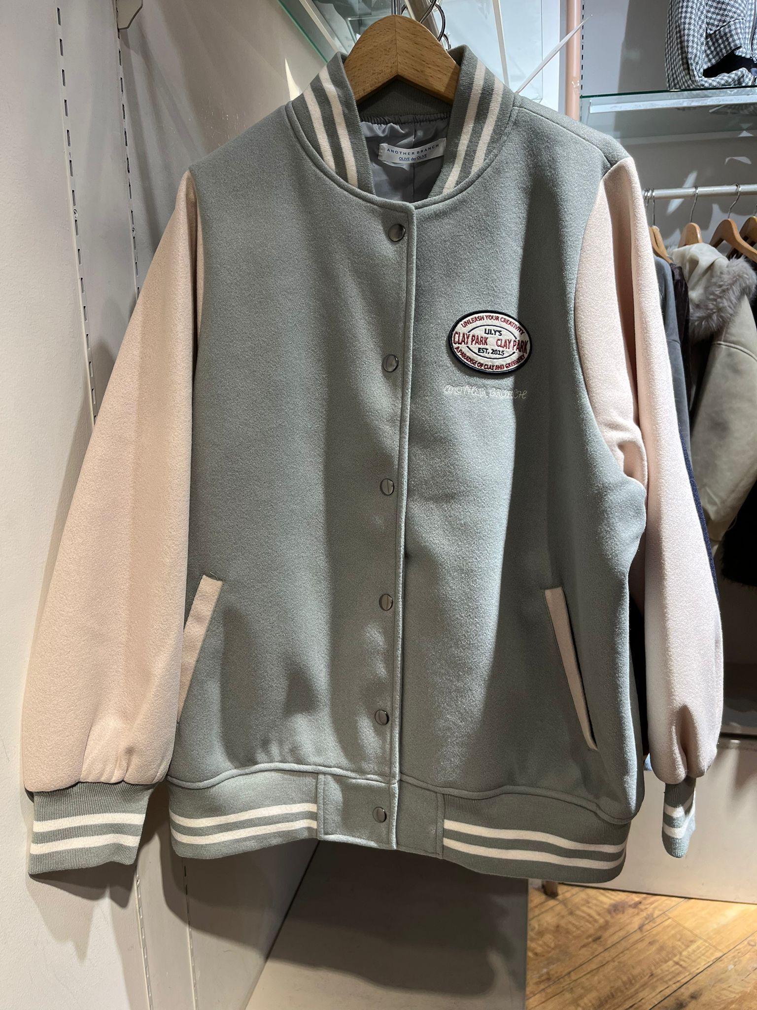 Odo 103 棒球褸 綠色