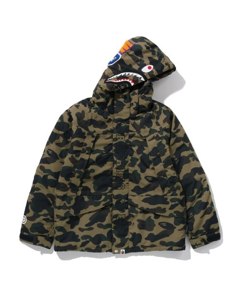 『日本連線中』2025AW A BATHING APE BAPE 1ST CAMO SHARK SNOWBOARD JACKET 鯊魚 外套 1L80141002