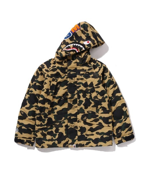 『日本連線中』2025AW A BATHING APE BAPE 1ST CAMO SHARK SNOWBOARD JACKET 鯊魚 外套 1L80141002