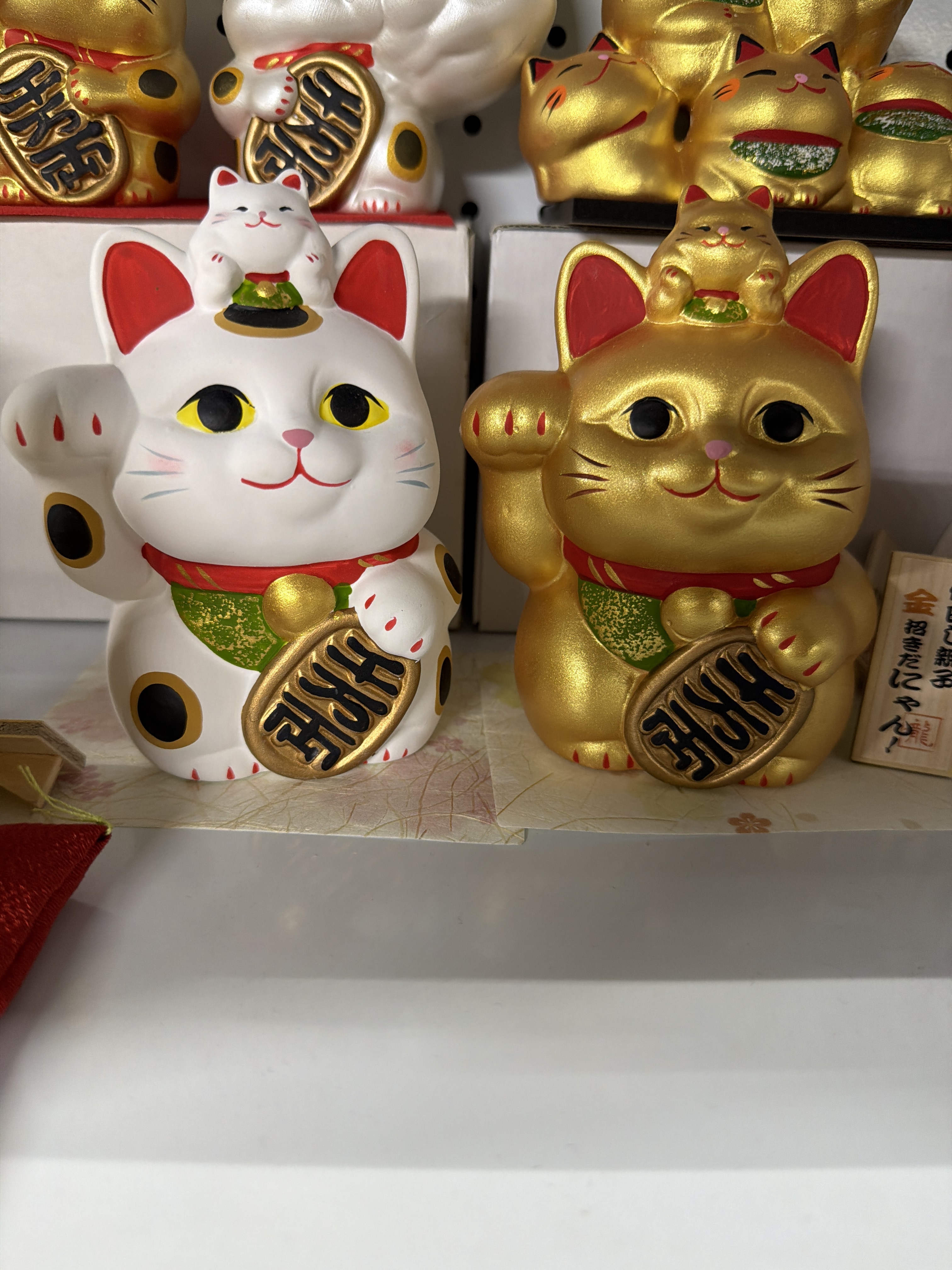 MV82 頭頂小貓存錢罐(一對) (18-328+18-329)**只限自取**