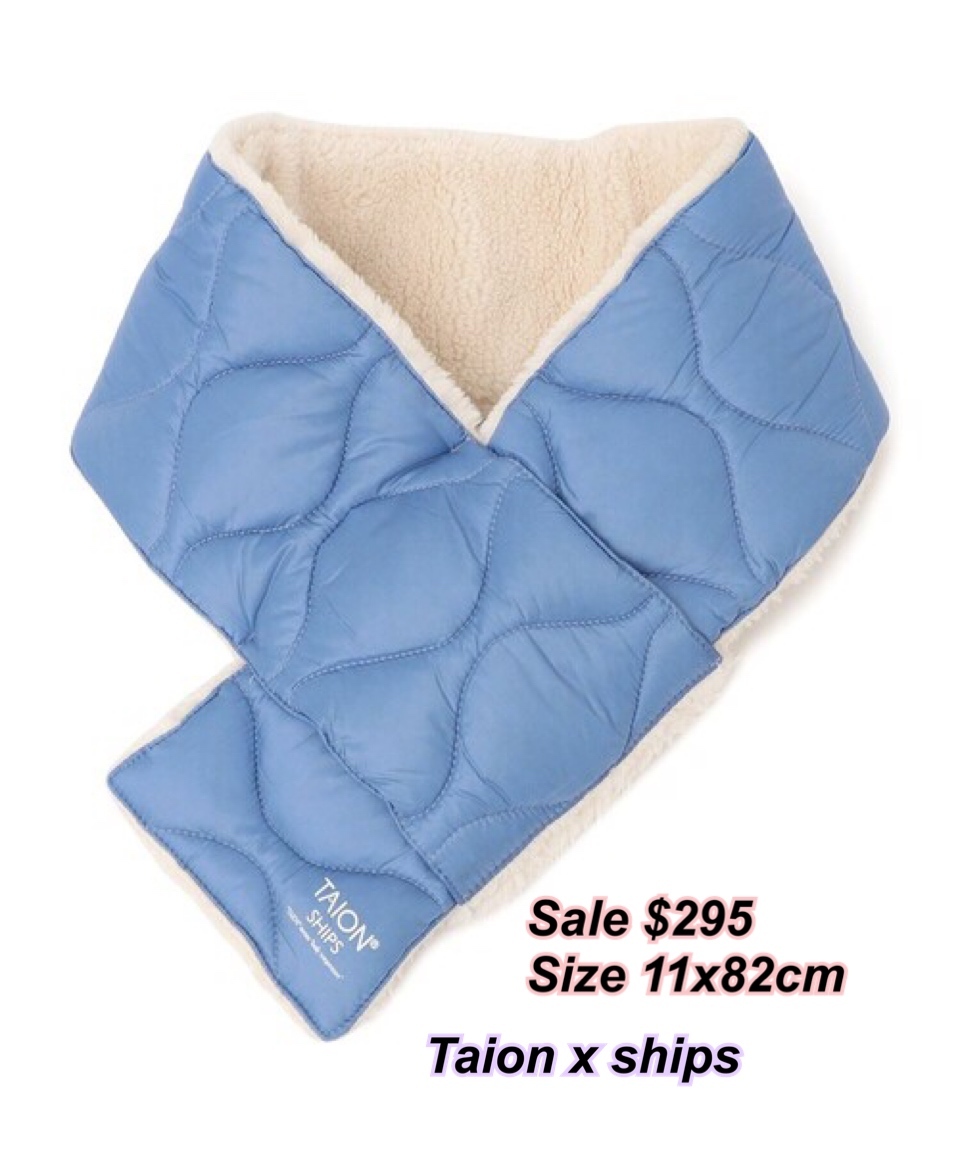 260118 Time sale Taion x ships 頸巾/4色 (現貨)