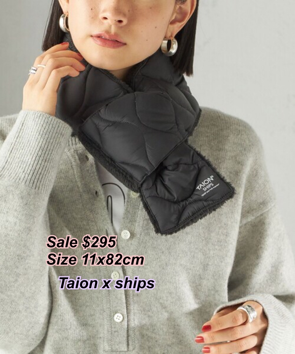 260118 Time sale Taion x ships 頸巾/4色 (現貨)