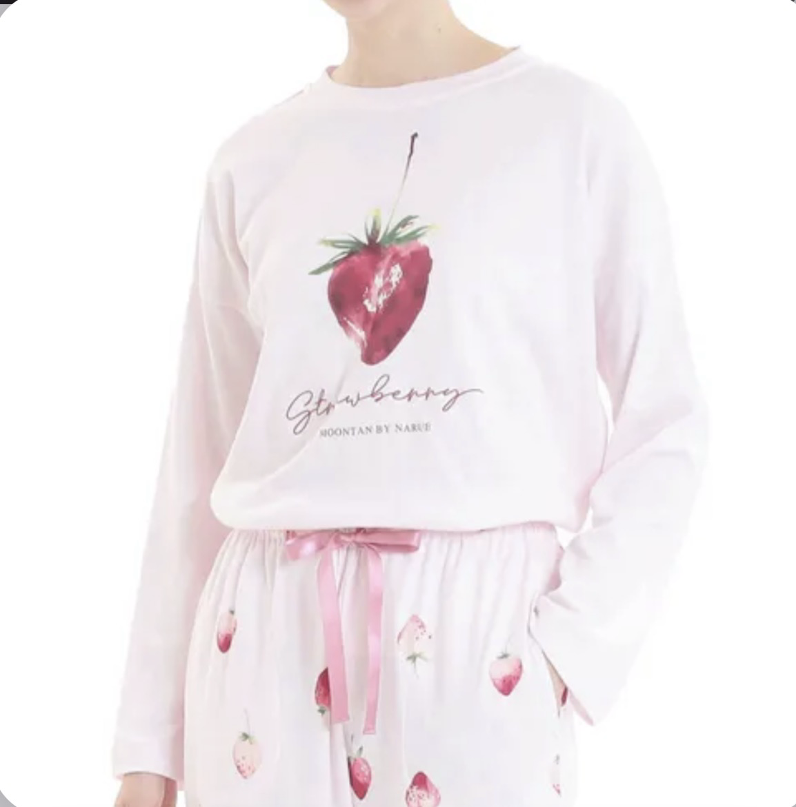 Narue 粉棉花糖草莓套裝