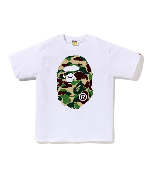 『日本連線中』2025AW A BATHING APE BAPE ABC CAMO BIG APE HEAD TEE 短T 1L80110006