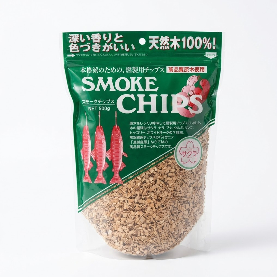 櫻花木 燻製木屑（SMOKE CHIPS）