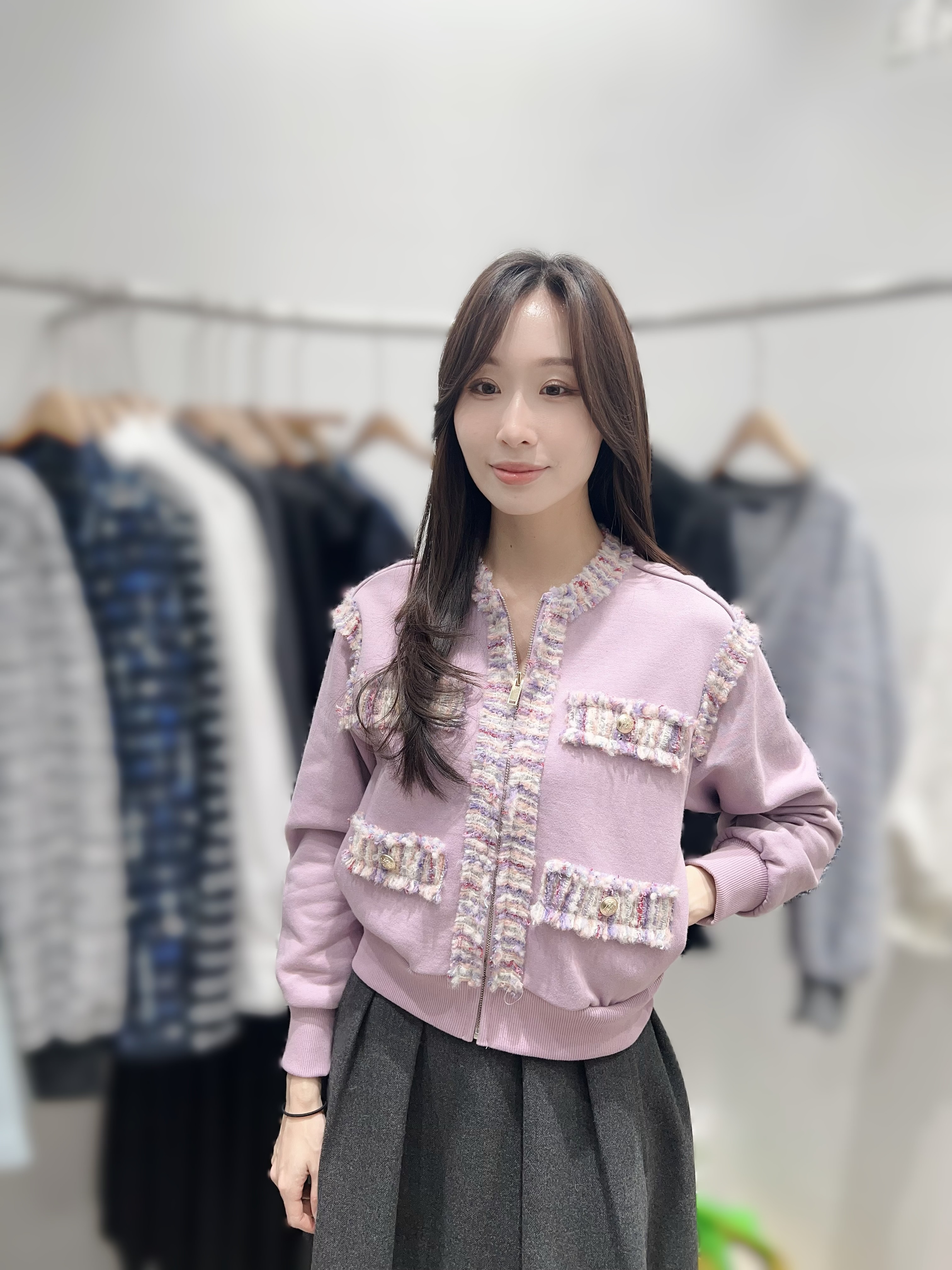 EN03  高質薄毛外套  胸 40 -47 長 21  $699[一口價] 叻叻價