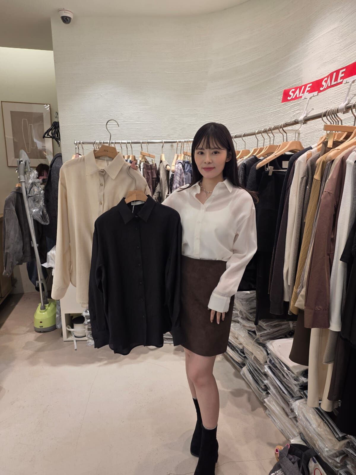 2B5423 皇牌!天絲百搭光澤恤衫 *特價* (優惠碼同充值購物金不適用)