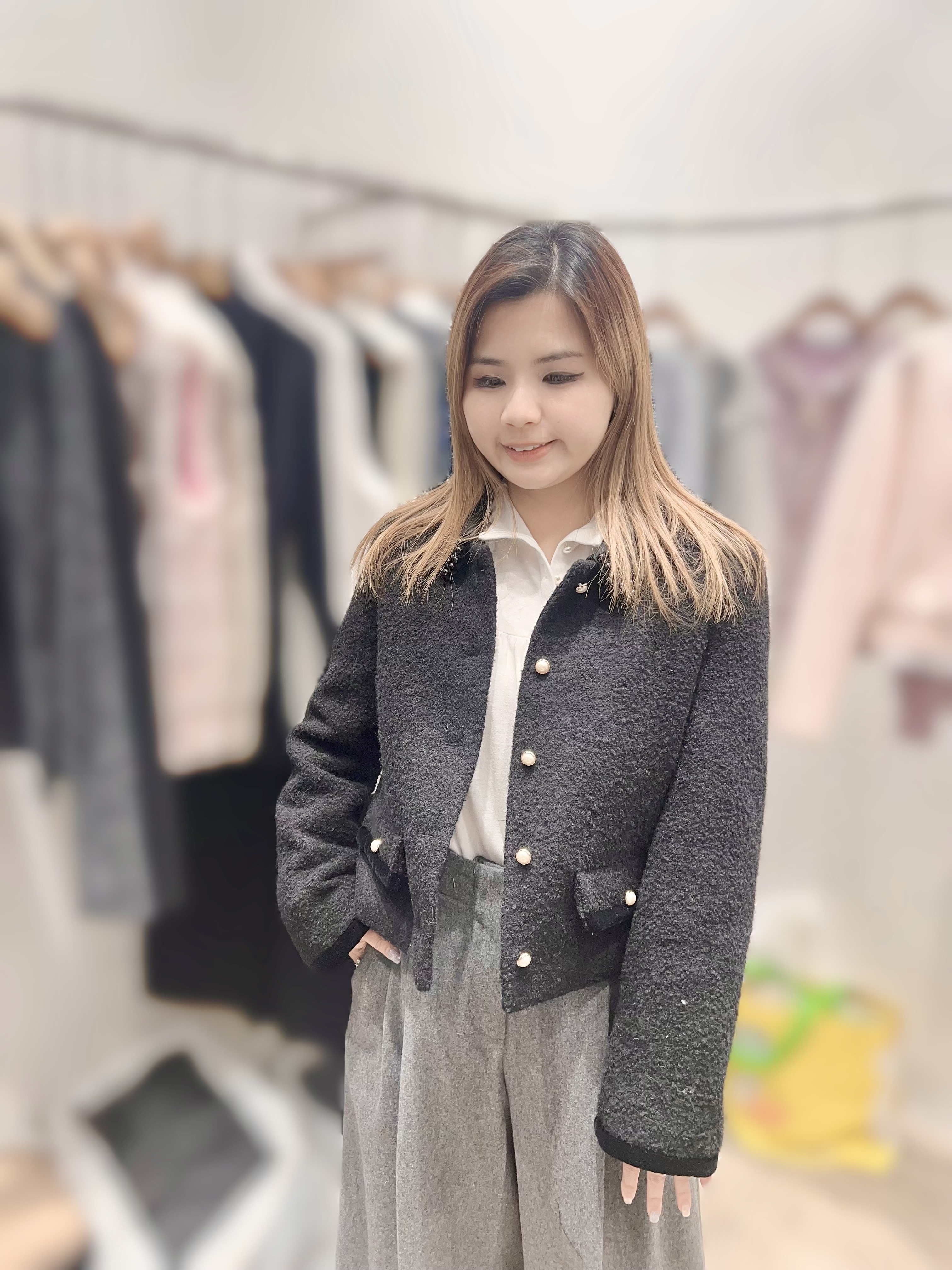 EN06  50% 羊毛   S胸38 長 19.5    /  M 胸39  長20   $999[一口價]