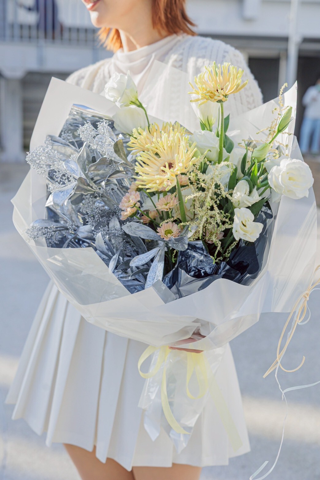 光的溫度 沈靜閃亮的光 / 鮮花花束