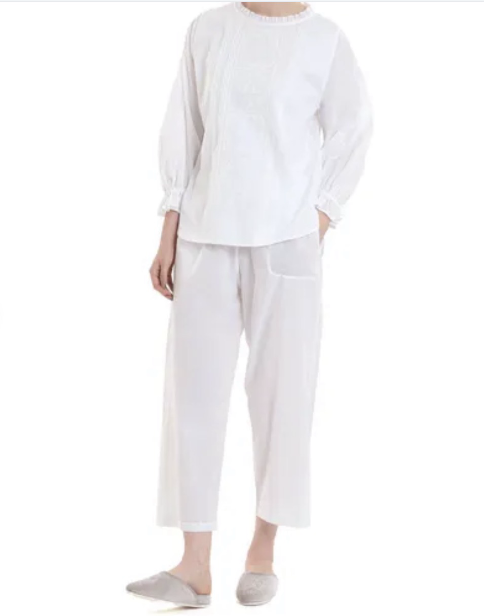 Narue 60 Lawn Flora 褶襉睡衣