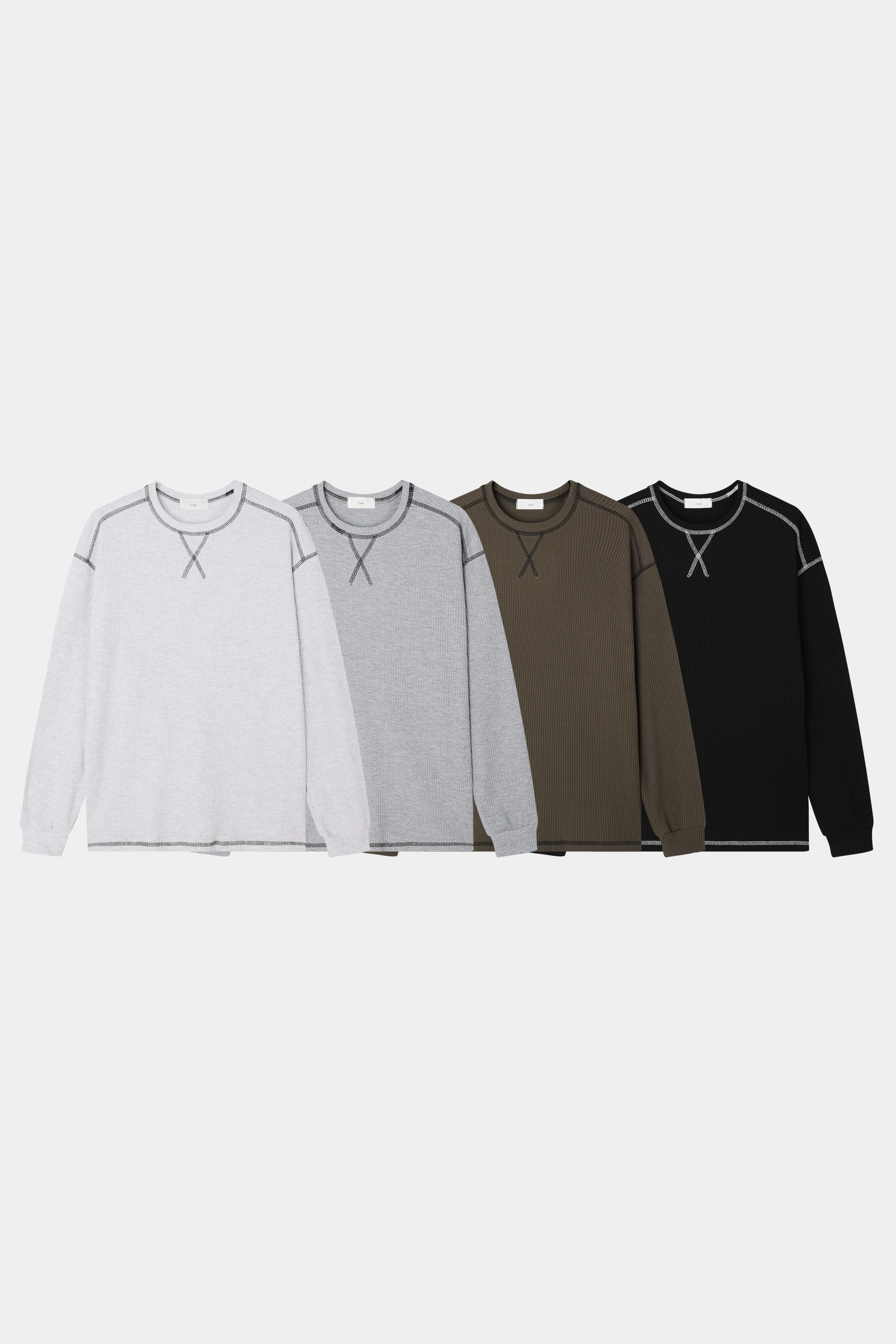 線條設計長袖上衣