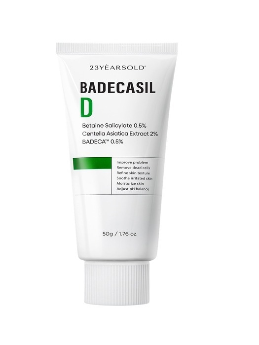 23YEARSOLD Pore-Clogging Exfoliating Zero-Drying Badecasil D Cream 50g