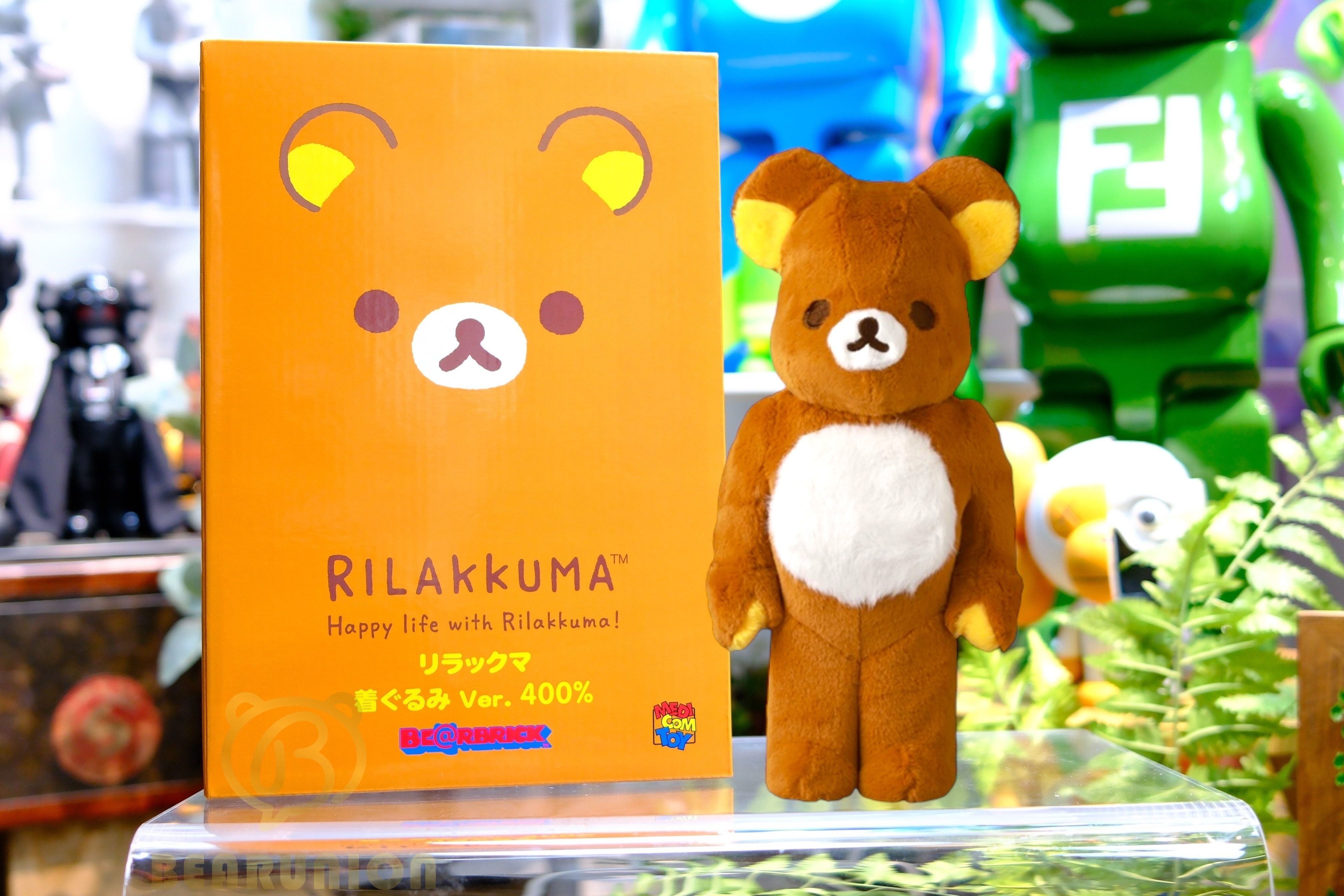 🎏預訂🎏Bearbrick 400% 着ぐるみVer.リラックマ Rilakkuma