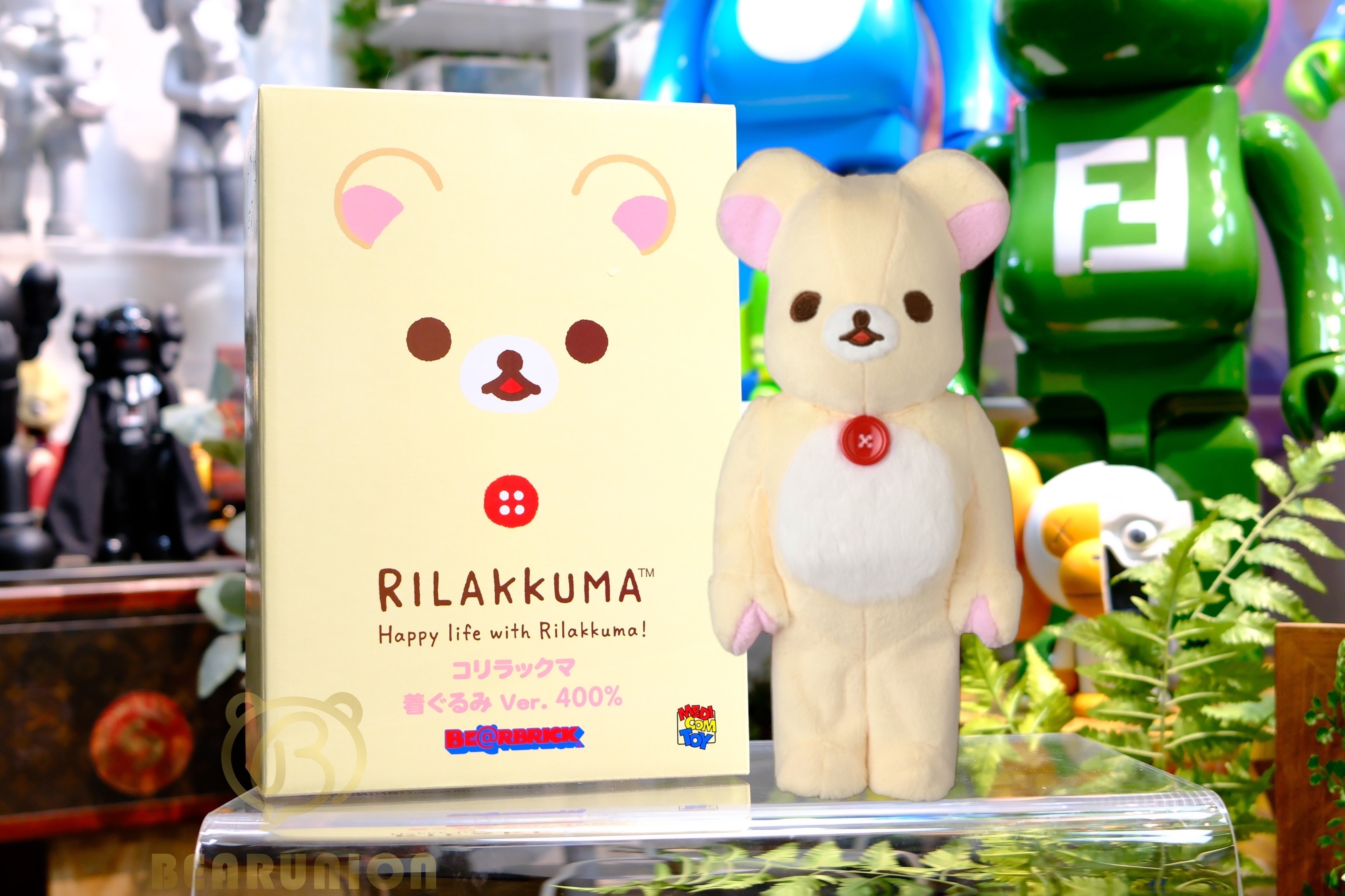 🎏預訂🎏Bearbrick 400% 着ぐるみVer.コリラックマ Rilakkuma