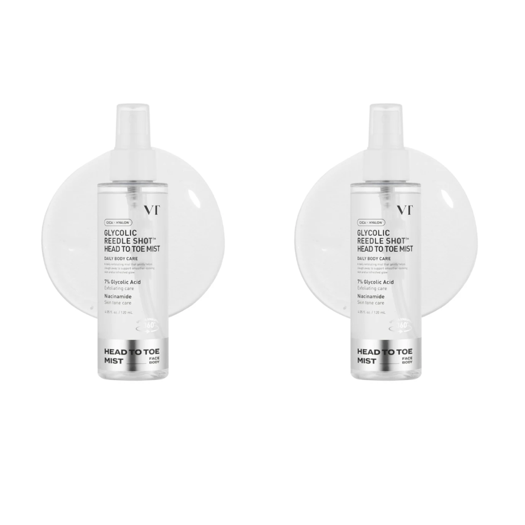 TV026 VT 甘醇酸針頭身體噴霧120ML EXP:2028 (一套2支)